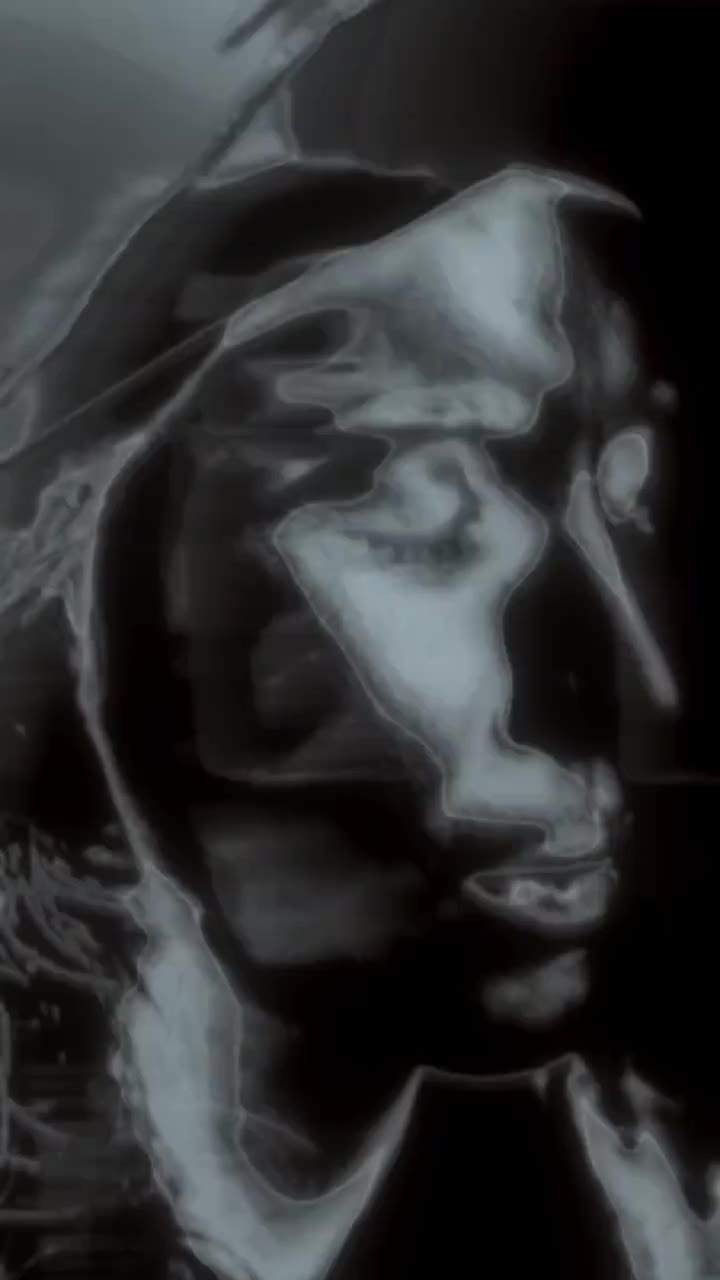 Still from a self-directed study, Faces